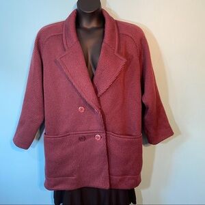 Vintage London Fog 100% wool double breasted  coat‎